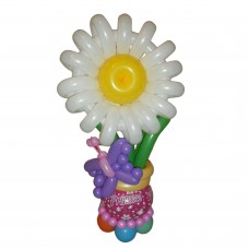 Букет з кульок Квіточка в горщику